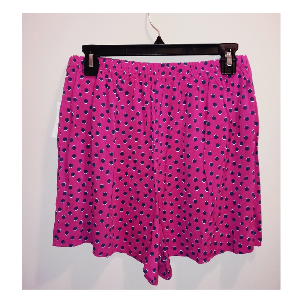 Society + Stitch Magenta‎ Polka Dot Shorts - Picture 4 of 4